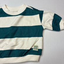 Load image into Gallery viewer, Unisex Target, fleece lined organic cotton sweater/ jumper, EUC, size 000,