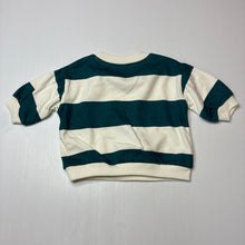 Load image into Gallery viewer, Unisex Target, fleece lined organic cotton sweater/ jumper, EUC, size 000,