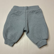 Load image into Gallery viewer, Unisex Target, organic cotton blend pants/ bottoms, elasticated, EUC, size 000,