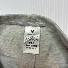 Load image into Gallery viewer, Unisex Target, organic cotton blend leggings/ bottoms, EUC, size 000,