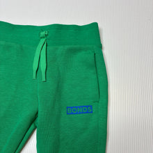 Load image into Gallery viewer, Unisex Bonds, green Tech Sweats track pants, elasticated, EUC, size 000,