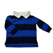 Load image into Gallery viewer, Boys Dymples, stretchy long sleeve polo top, EUC, size 000,