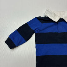 Load image into Gallery viewer, Boys Dymples, stretchy long sleeve polo top, EUC, size 000,
