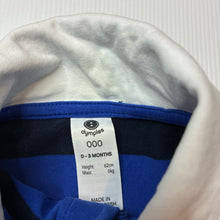 Load image into Gallery viewer, Boys Dymples, stretchy long sleeve polo top, EUC, size 000,