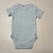 Load image into Gallery viewer, Unisex Anko, blue cotton bodysuit/ romper, EUC, size 00,