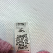 Load image into Gallery viewer, Girls Bonds, pink ribbed cotton bodysuit/ romper, EUC, size 000,