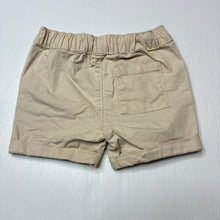 Load image into Gallery viewer, Boys Target, stretch cotton shorts elasticated, EUC, size 0,