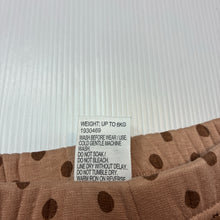 Load image into Gallery viewer, Unisex Baby Berry, fleece lined leggings/ bottoms, elasticated, EUC, size 000,