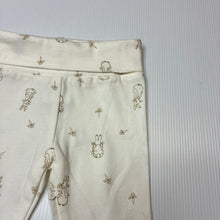 Load image into Gallery viewer, Unisex Beatrix Potter, Peter Rabbit footed leggings/ bottoms, EUC, size 000,