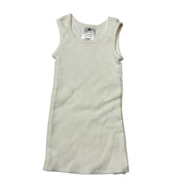 Load image into Gallery viewer, Unisex Target, ribbed organic cotton singlet top, FUC, size 0000,