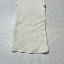 Load image into Gallery viewer, Unisex Target, ribbed organic cotton singlet top, FUC, size 0000,