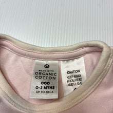 Load image into Gallery viewer, Girls Target, soft feel organic cotton long sleeve top, EUC, size 000,