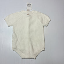 Load image into Gallery viewer, Unisex Cotton On, organic cotton blend ribbed knit romper, NEW, size 00,