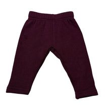 Load image into Gallery viewer, Unisex Baby Berry, fleece lined pants/ bottoms, comet elasticated, EUC, size 000,