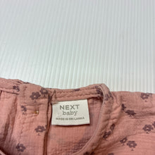 Load image into Gallery viewer, Girls Next, floral cotton bubble romper, EUC, size 000,