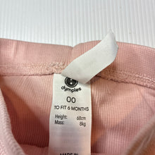 Load image into Gallery viewer, Girls Dymples, pink stretchy leggings/ bottoms, EUC, size 00,
