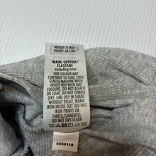 Load image into Gallery viewer, Unisex Bonds, grey marle stretchy hooded long sleeve top, EUC, size 00,