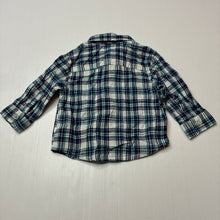 Load image into Gallery viewer, Boys Pumpkin Patch, lightweight cotton long sleeve shirt, EUC, size 000,