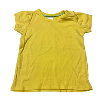 Load image into Gallery viewer, Girls Target, yellow cotton t-shirt, EUC, size 00,