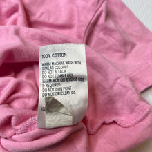 Load image into Gallery viewer, Girls Anko, pink cotton t-shirt, light mark on front, FUC, size 2,