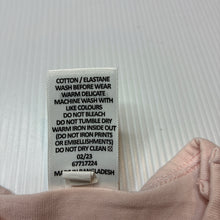 Load image into Gallery viewer, Girls Target, organic cotton blend bodysuit/ romper, strawberry, EUC, size 0000,