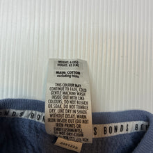Load image into Gallery viewer, Unisex Bonds, blue waffle cotton zip coverall/ romper, EUC, size 000,