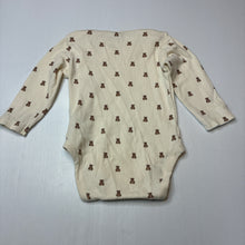 Load image into Gallery viewer, Unisex Next, ribbed cotton bodysuit/ romper, EUC, size 0,
