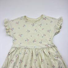 Load image into Gallery viewer, Girls Anko, floral cotton short sleeve dress, GUC, size 3, L: 50cm