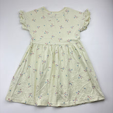 Load image into Gallery viewer, Girls Anko, floral cotton short sleeve dress, GUC, size 3, L: 50cm