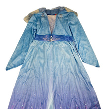 Load image into Gallery viewer, Girls Disney, Frozen 2, Elsa dress up costume, EUC, size 6-8, L: 88cm