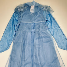 Load image into Gallery viewer, Girls Disney, Frozen 2, Elsa dress up costume, EUC, size 6-8, L: 88cm