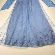 Load image into Gallery viewer, Girls Disney, Frozen 2, Elsa dress up costume, EUC, size 6-8, L: 88cm
