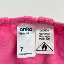 Load image into Gallery viewer, Girls Anko, pink textured floral summer playsuit, GUC, size 7,