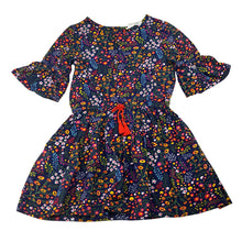Load image into Gallery viewer, Girls BeeBay, floral viscose dress, EUC, size 3, L: 50cm