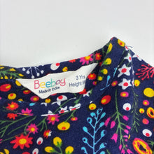 Load image into Gallery viewer, Girls BeeBay, floral viscose dress, EUC, size 3, L: 50cm