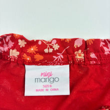 Load image into Gallery viewer, Girls Mango, floral cotton summer dress, EUC, size 6, L: 63cm