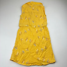 Load image into Gallery viewer, Girls Anko, lightweight crinkle cotton shirt dress, GUC, size 8, L: 58cm