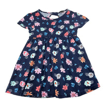 Load image into Gallery viewer, Girls Picapino, soft feel stretchy floral dress, EUC, size 3, L: 44cm