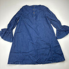 Load image into Gallery viewer, Girls Milkshake, embroidered cotton long sleeve dress, GUC, size 4, L: 54cm