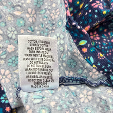 Load image into Gallery viewer, Girls Target, floral stretch corduroy cotton long sleeve dress, EUC, size 1, L: 41cm