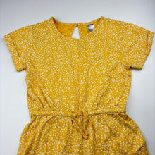 Load image into Gallery viewer, Girls Anko, yellow cotton playsuit, EUC, size 10,