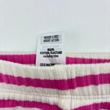 Load image into Gallery viewer, Girls Bonds, striped ribbed stretchy pants / bottoms, EUC, size 000,
