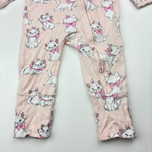 Load image into Gallery viewer, Girls Cotton On, Disney Aristocats soft feel zip coverall / romper, GUC, size 000,