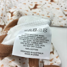 Load image into Gallery viewer, Unisex MIANN &amp; Co, soft feel cotton bodysuit / romper, NEW, size 0,