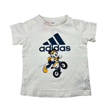 Load image into Gallery viewer, Unisex Adidas, Disney Mickey Mouse cotton t-shirt, GUC, size 0,