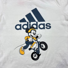 Load image into Gallery viewer, Unisex Adidas, Disney Mickey Mouse cotton t-shirt, GUC, size 0,