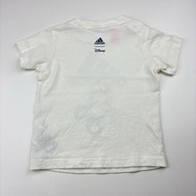 Load image into Gallery viewer, Unisex Adidas, Disney Mickey Mouse cotton t-shirt, GUC, size 0,