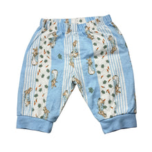 Load image into Gallery viewer, Unisex Beatrix Potter, Peter Rabbit flannel cotton pyjama pants, GUC, size 000,