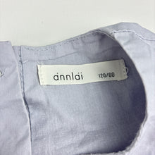 Load image into Gallery viewer, Girls ANNLAI, embroidered lightweight cotton dress, EUC, size 6, L: 60cm