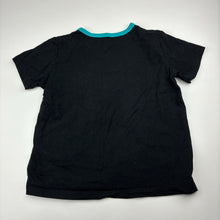 Load image into Gallery viewer, Unisex Peter Alexander, black cotton pyjama t-shirt / top, GUC, size 3,